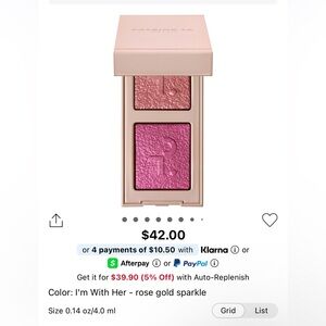 Patrick Ta eyeshadow duo